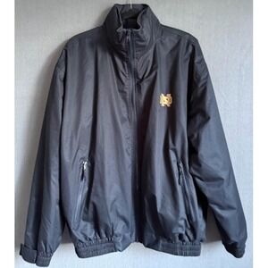 Lee‎ Valley Ireland Jacket Coat Men XL Blue Notre Dame ND Fleece Windbreaker